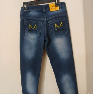 Fendi Blue Boys Jeans Sz 34